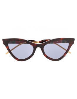 Web cat eye sunglasses