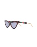 Web cat eye sunglasses