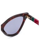Web cat eye sunglasses