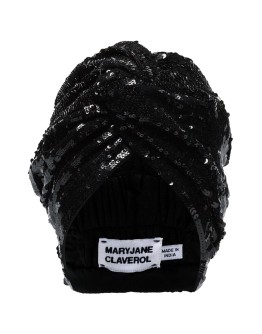 Adele beaded sequin turban