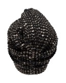 Jones crystal beaded turban