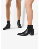 45mm leather ankle boots