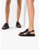 fringed Fussbett sandals