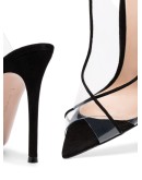 Denise illusion wrap-around sandals