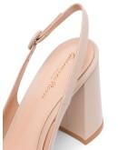 slingback mid-heel pumps