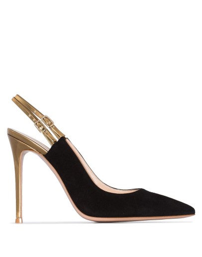 115mm pointed slingback pumps