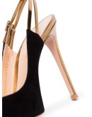 115mm pointed slingback pumps