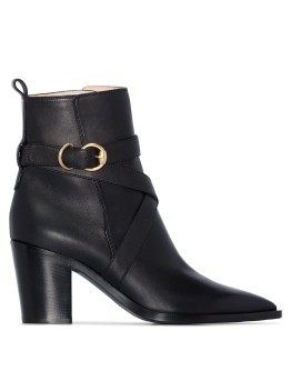 western-style 70mm ankle boots