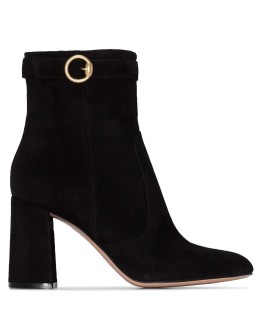 85mm buckled ankle boots