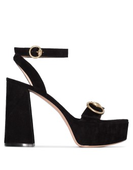 buckled strap chunky sandals