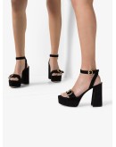 buckled strap chunky sandals