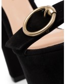 buckled strap chunky sandals