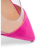 Alice 55mm PVC and suede pumps