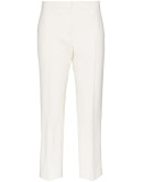 cropped tailored trousers