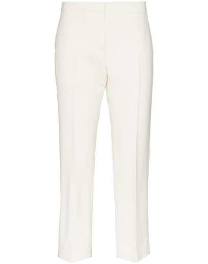 cropped tailored trousers