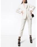 cropped tailored trousers