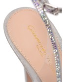 Plexi 115mm crystal-embellished sandals