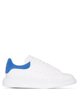 Oversized contrast heel sneakers