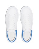 Oversized contrast heel sneakers