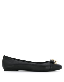 Alice padlock detail ballerina shoes
