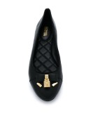 Alice padlock detail ballerina shoes