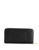 textured zip wallet