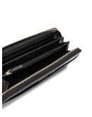 textured zip wallet