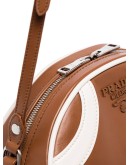 tonal logo plaque bowling bag
