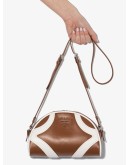 tonal logo plaque bowling bag