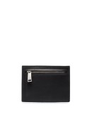intrecciato weave cardholder