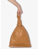 knotted clutch bag