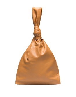 knotted clutch bag