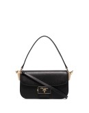 Emblème saffiano leather baguette bag