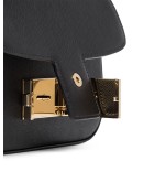 Emblème saffiano leather baguette bag