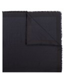 monogram pattern scarf
