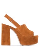 40mm platform slingback sandals