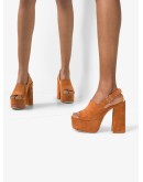 40mm platform slingback sandals
