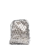 crystal-embellished crossbody bag