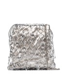 crystal-embellished crossbody bag