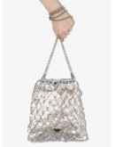 crystal-embellished crossbody bag