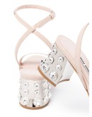 65mm crystal-embellished patent-leather sandals