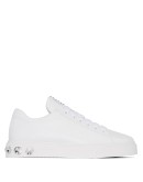 embellished sole lace-up sneakers