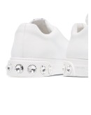 embellished sole lace-up sneakers