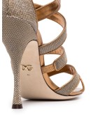 Keira 105mm glitter-effect sandals