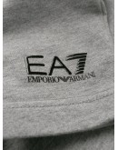 raised logo track shorts