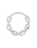 square crystal choker