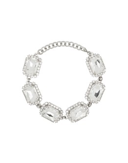 square crystal choker