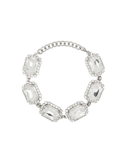 square crystal choker
