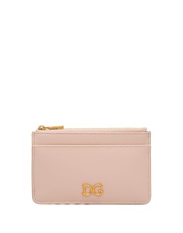 baroque logo plaque cardholder