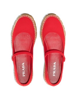 canvas mary jane pumps